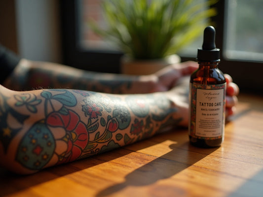 Prendre soin de votre peau tatouée : nos produits recommandés