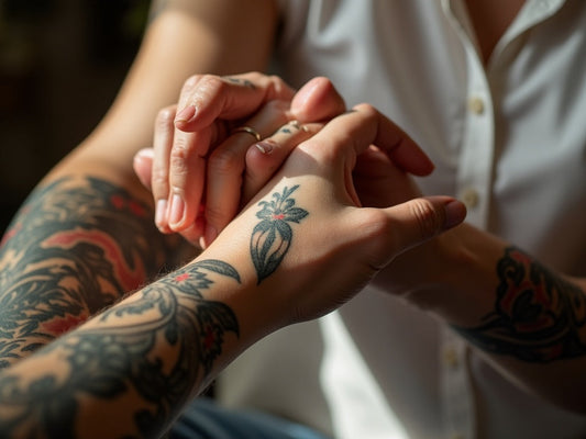Tatouage: Cosmétique et soin pour une peau tatouée