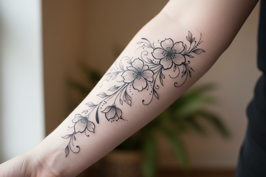Tatouage éphémère : une œuvre d'art sans engagement