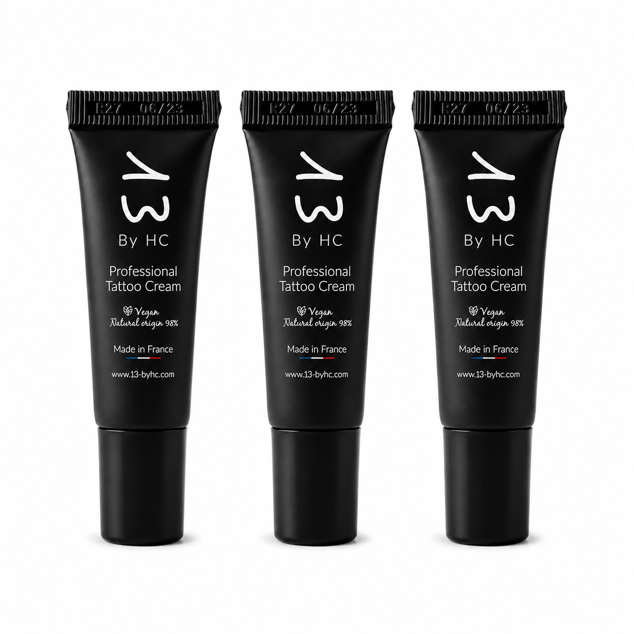Soin naturel & vegan tatouage 13 By HC format nomade 10 ml-Pot Aluminium 100 % recyclable