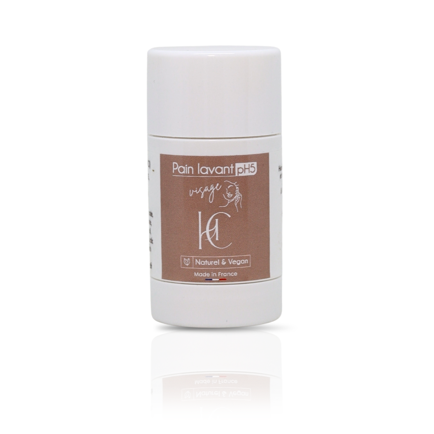 Pain Lavant Visage pH 5 – Nettoyant doux sans savon