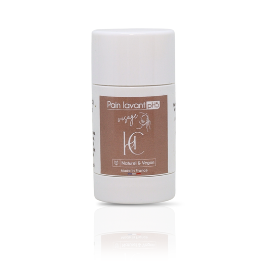 Pain Lavant Visage pH 5 – Nettoyant doux sans savon