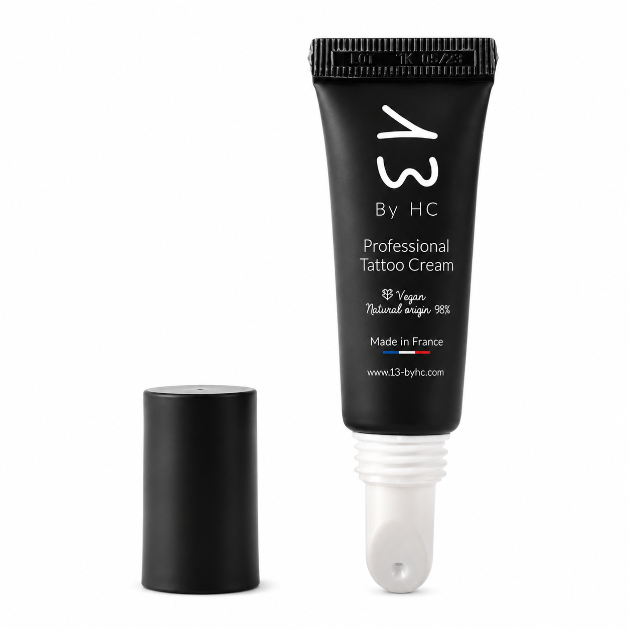 Soin naturel & vegan tatouage 13 By HC format nomade 10 ml-Pot Aluminium 100 % recyclable