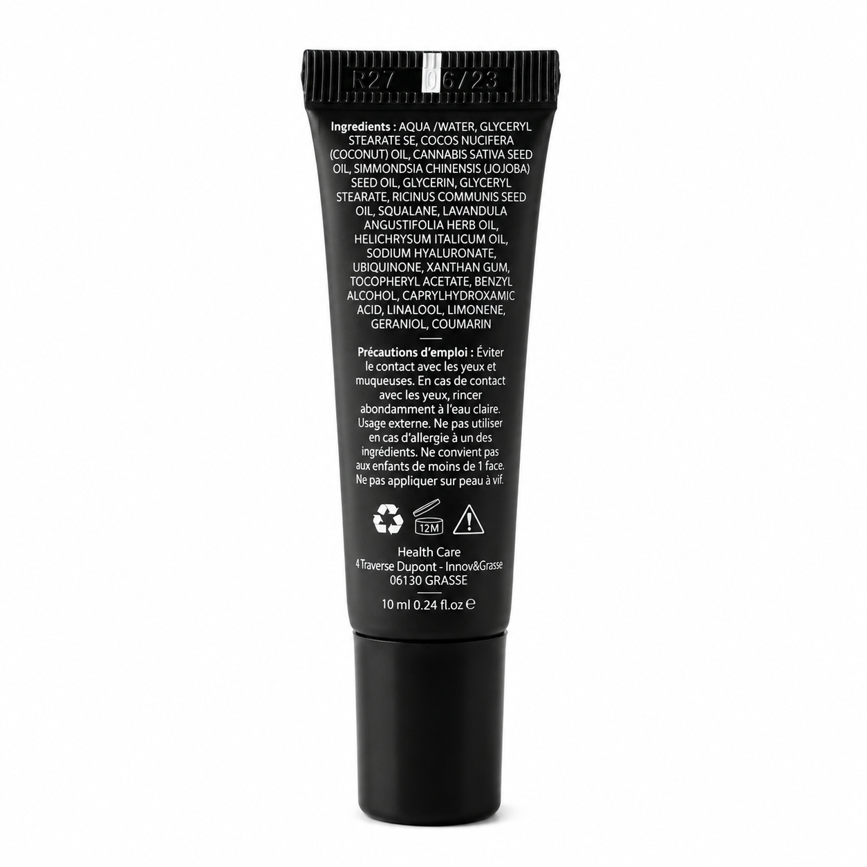 Soin naturel & vegan tatouage 13 By HC format nomade 10 ml-Pot Aluminium 100 % recyclable